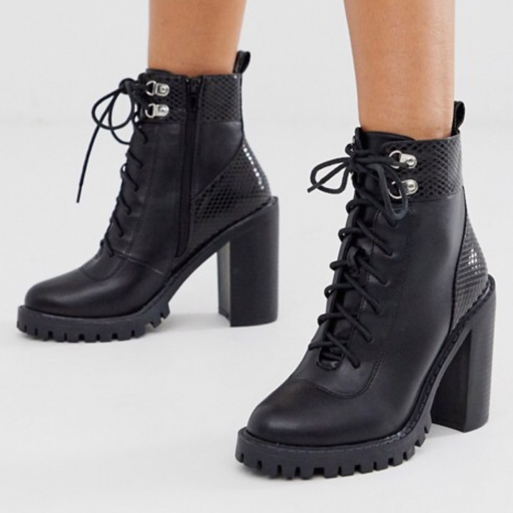 (New) ASOS Black Bootie